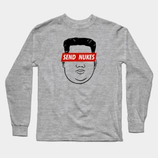 Send Nukes Memes Long Sleeve T-Shirt